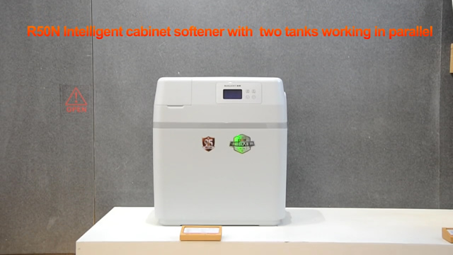 R50N Cabinet Softener with Two Tanks Working in Parallel
